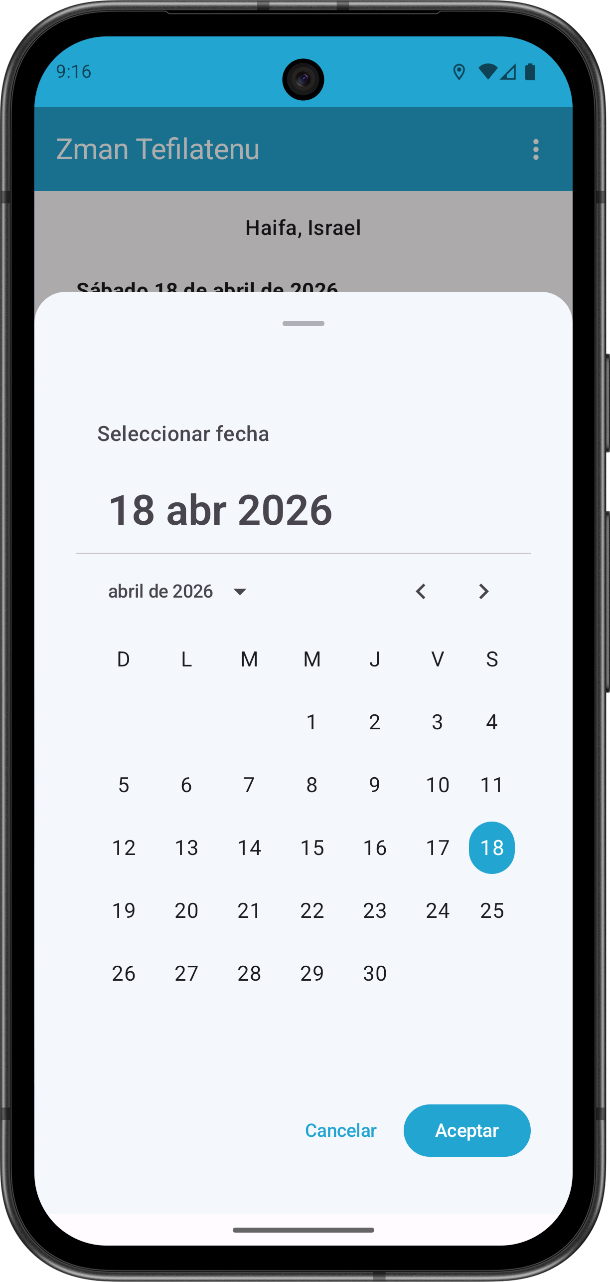 Configuración de ubicación GPS